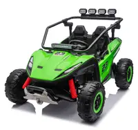 UTV electric pentru 2 copii, Kinderauto Vector Dune-Buggy, 300W, 24V, echipare premium, verde