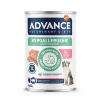 Advance Veterinary Diets Dog Hypoallergenic Porc, 400 g