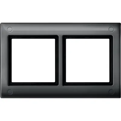 Rama Aquadesign Cu Conectare Prin Suruburi, 2-Porturi, Antracit