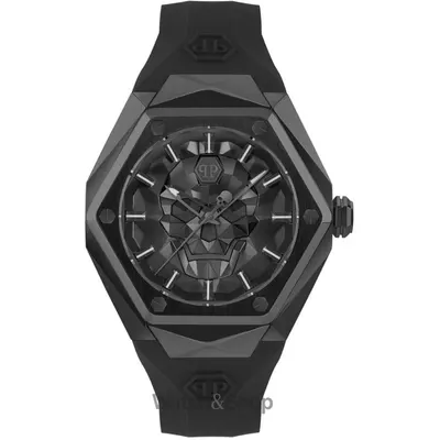 Ceas Philipp Plein Philipp Plein PWPWA0324 Mens Watch The $kull Spikes 46mm 5ATM