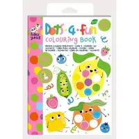 Carte de colorat Dots4Fun - Alimente