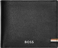 Portofel pentru bărbați Hugo Boss Iconic - Cu capac, negru