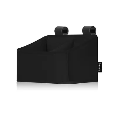 Organizator multifunctional Lionelo Sidepocket S Negru, 2 compartimente, universal, 26x12x15 cm