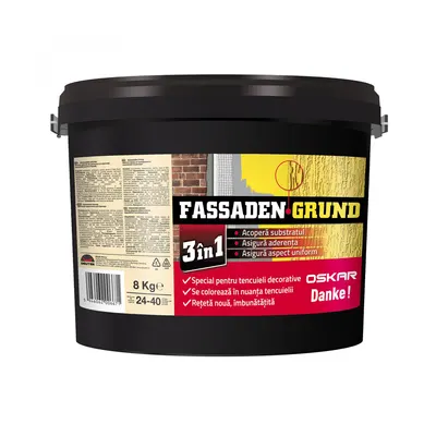Amorsa pentru tencuieli decorative Fassaden Grund 8 Kg