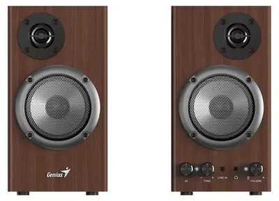 Sistem audio Genius - SP-HF500B, 2.0, 16W, maro