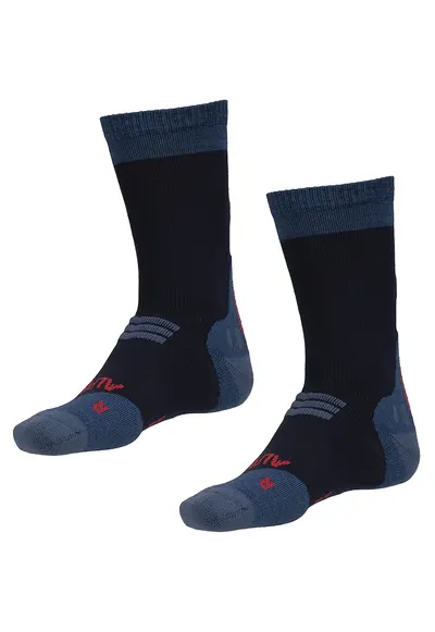 Sosete barbati - Lana - Multicolor - Negru/Bleumarin