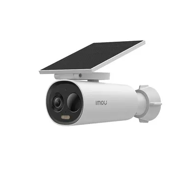 Camera supraveghere wireless IP WiFi Imou Cell 3C All in One IPC-K9DCP-3T0WE-V2, 2K, 2.8mm, PIR, acumulator 5000mAh, slot card, IR/lumina alba 15m, microfon, difuzor, detectie miscare, panou solar