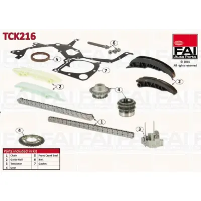 kit lant de distributie FAI AutoParts TCK216