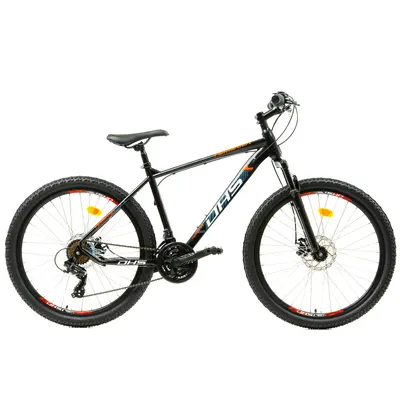 Bicicleta Mtb Dhs 2605 - 26 inch, M, Negru/Rosu