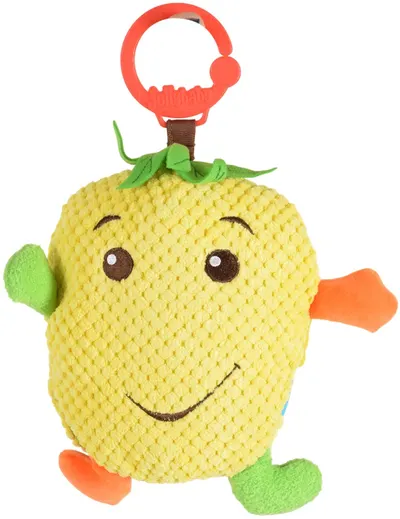 Carte moale cu agățătoare Jollybaby - Pineapple