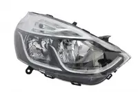 Far dreapta (H1 H7, reglaj electric, cu motoras, fundal cromat) RENAULT CLIO dupa 2016