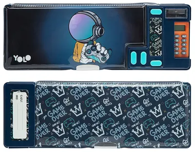 Penar școlar retro YOLO Galactic - Gamer, Cu calculator