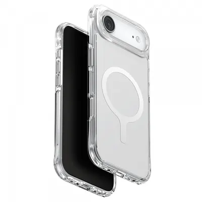 Husa MagSafe pentru Apple iPhone 17 Air, UNIQ, LifePro Xtreme MagClick, Transparenta