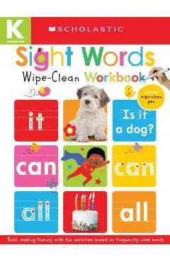 Wipe-Clean Workbooks: Sight Words (Scholastic Early Learners)