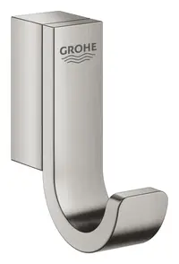 Agatatoare Grohe, Selection Robe Hook, montare pe perete, fixare ascunsa, 1 cui, super steel, crom mt