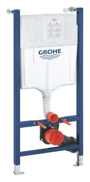 Cadru WC 2in1 Grohe Rapid SL, incastrat, suport perete, 38971000