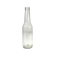 Sticla 275 ml cu capsa tip crown, alba/transparenta, pentru suc/bere/limonada - Default Title