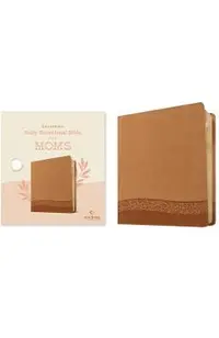 Dayspring Daily Devotional Bible for Moms, NLT (Leatherlike, Camel) -