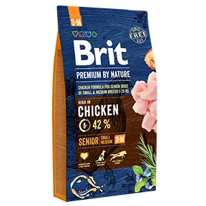 Brit Premium by Nature Senior S plus M 8 kg