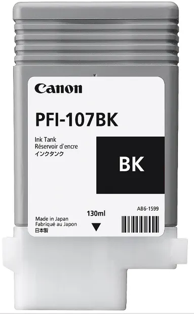 Cartuș cu cerneală Canon PFI-107, pentru iPF680/685/780/785, negru