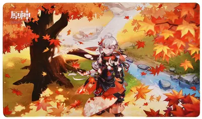 Mousepad MiHoYo Games: Genshin Impact - Kaedehara Kazuha (Scarlet Leaves Pursue Wild Waves)