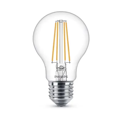 Bec Philips LED Classic Filament A60 CL 7.5-60W 2700K 806lm E27 15000h