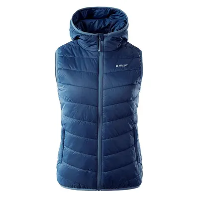 Gilet Drumeții În Natură Hi-Tec Solnis Matlasată Femei