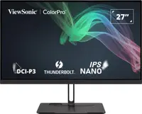 Monitor Consumer ViewSonic VP2776T-4K, 27", 3840 x 2160 pixeli, Black, 3 ani Garantie