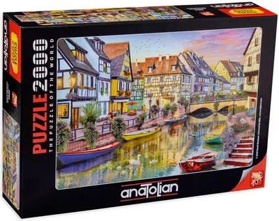 Puzzle Anatolian din 2000 de piese - Colmar Canal