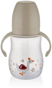 Biberon de tranziție BabyJem - Mink, 250 ml