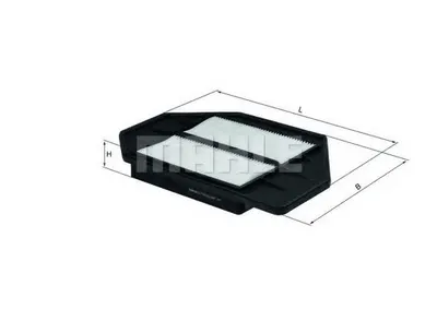 Filtru aer MAHLE ORIGINAL LX 1742