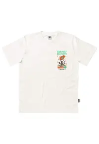 Tricou barbati - Earthly Delights - premium - off-white
