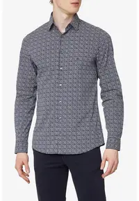 Camasa K10K109336 - Alb/Albastru