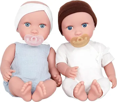 Set de păpuși Battat Lulla Baby - Gemenii