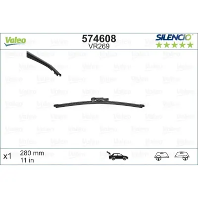 Lamela stergator VALEO 574608