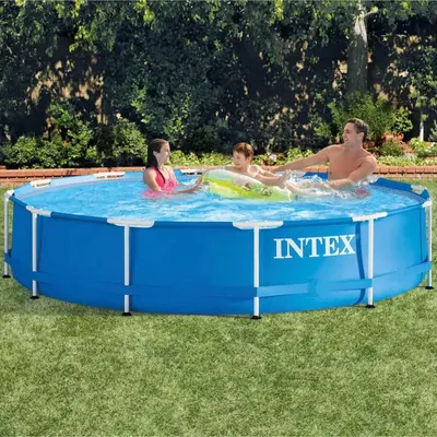 Intex Piscină cu cadru metalic, 366x76 cm, 28210NP