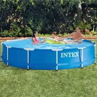 Intex Piscină cu cadru metalic, 366x76 cm, 28210NP