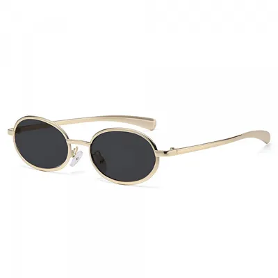 Ochelari De Soare Dama Techsuit 3220, Aurii Negri