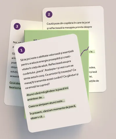 Ludic. 31 de exercitii de conectare cu copilul interior