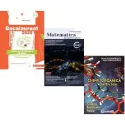 Pachet Bacalaureat 2026, Limba si literatura romana, Matematica pe intelesul tuturor M-mate-info, M-stiintele naturii si Chimie organica pentru liceu.