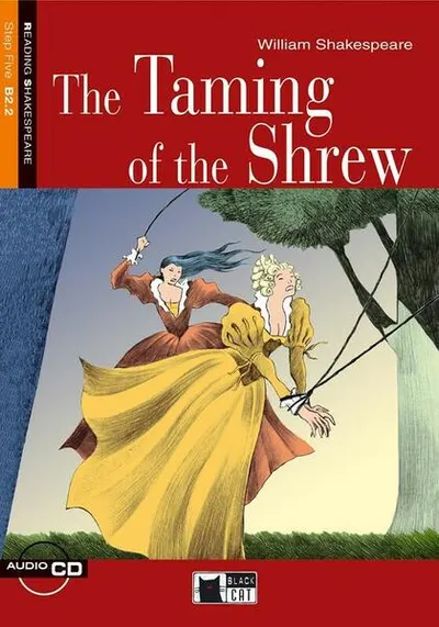 The Taming of the Shrew + audio CD (B2.2) - Paperback brosat - William Shakespeare