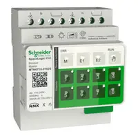 Actuator KNX SpaceLogic cu dimare Master, 2 canale, Secure