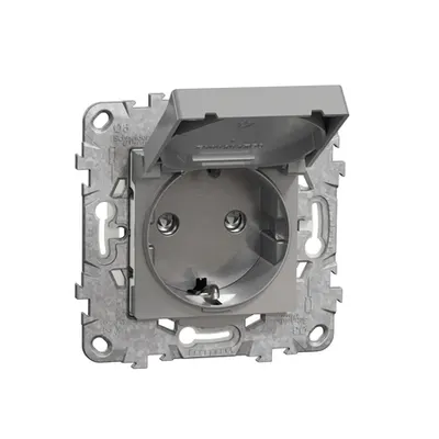 German Priza, New Unica, IP44, aluminiu
