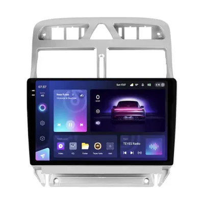 Navigatie Auto Teyes CC3 2K Peugeot 307 2001-2008 4+64GB 9.5" QLED Octa-core 2Ghz, Android 4G Bluetooth 5.1 DSP