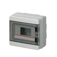 Ec620 Surface Mount. Enclosure 8 Mod. (1x8) Ip65