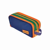 Penar tip etui, 3 fermoare, 21.5x5.5x11.5cm, Neon, Herlitz