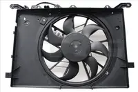 Ventilator radiator (cu carcasa, cu controler) potrivit VOLVO C70 I, S60 I, S80 I, V70 II, XC70 I 2.0-3.0 03.97-04.10