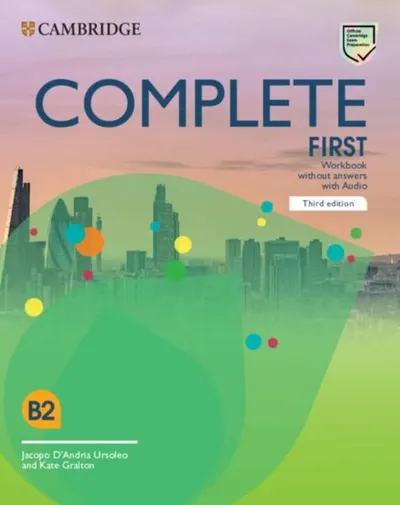 Complete First Workbook without Answers with Audio 3rd Edition - Paperback brosat