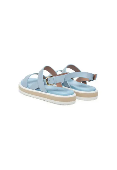 Sandale dama - SA16483G0MTC0712 - Piele naturala - Albastru deschis