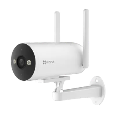 CAMERA BULLET EZVIZ 4G 4MP IR 30M H5 4G, Senzor CMOS de scanare progresivă de 1/2.8", Lentila: 4mm@F1.6, IR 30M, Unghiul PT: vi